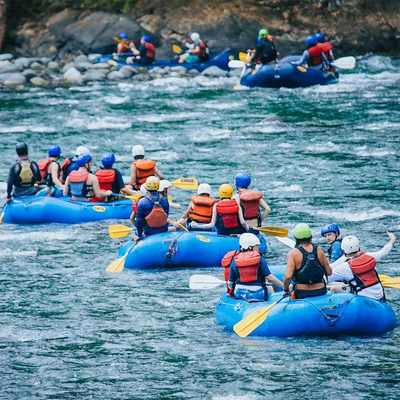 Savegre White Water Rafting — tour y aventura en Costa Rica