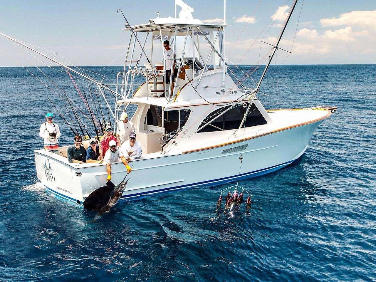 Tres Amigos — 38ft Custom — sportfishing boat in Jacó, Costa Rica